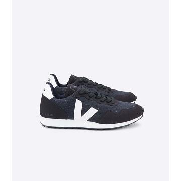 Buty do Biegania Veja SDU REC FLANNEL Męskie Czarne | VEJA072-PL