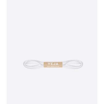 Obuwie Veja LACES ORGANIC COTTON WHITE Damskie Białe | VEJA400-PL