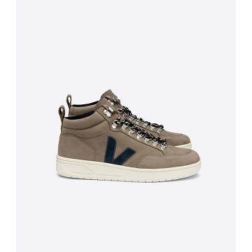 Wysokie Veja RORAIMA NUBUCK Męskie Taupe | VEJA012-PL