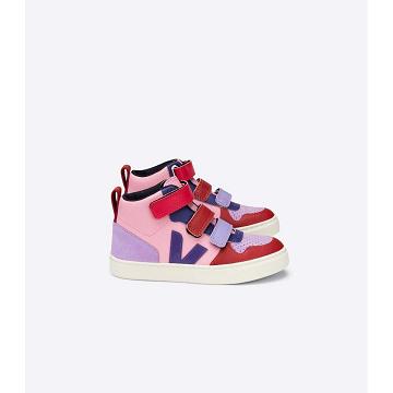Wysokie Veja V-10 MID CHROMEFREE Dziecięce Kolorowe | VEJA632-PL